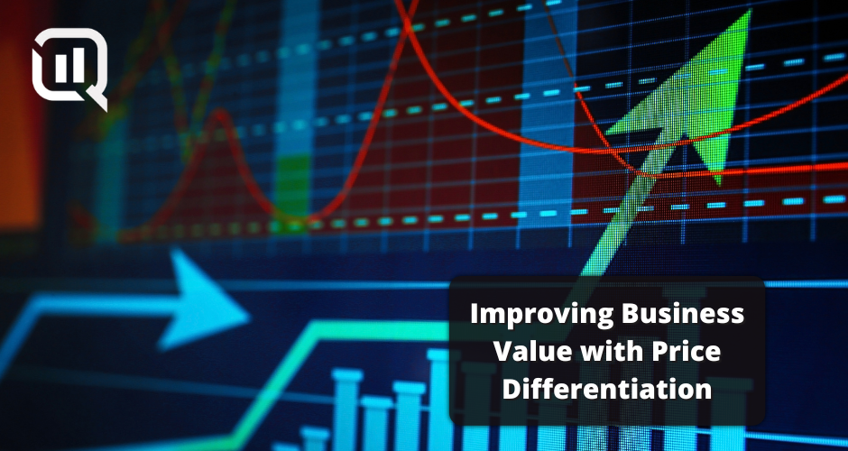Cover image reading "Improving Business Value with Price Differentiation"
