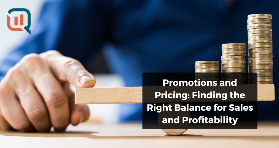 Cover image reading "Promotions and Pricing: Finding the Right Balance for Sales and Profitability"