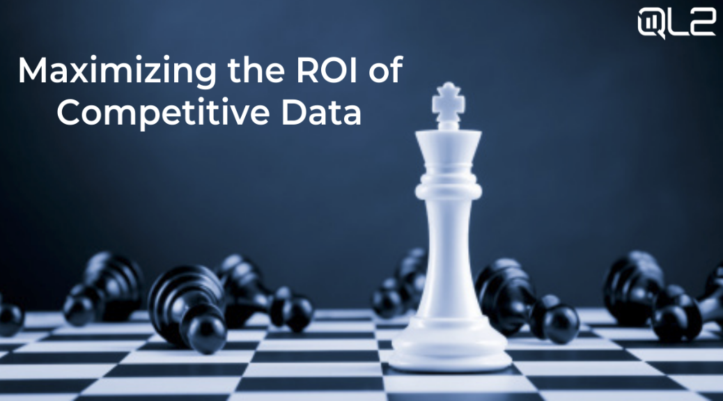 Maximizing the ROI of Competitive Data | black and white chess board