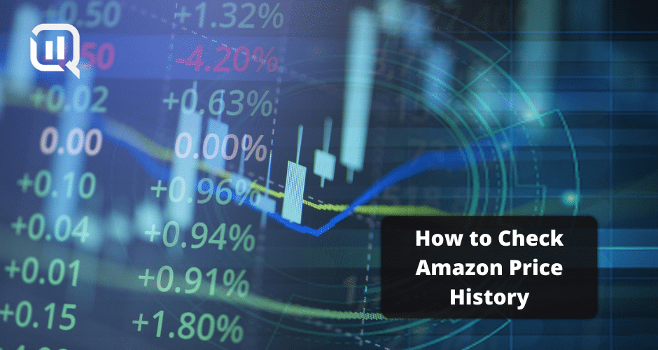 Graphic cover image reading "How to Check Amazon Price History" on QL2's website