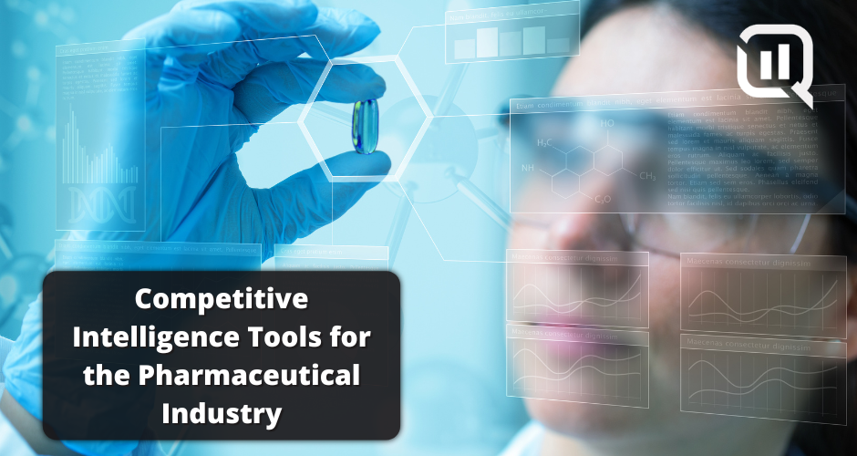 Cover image reading "Competitive Intelligence Tools for the Pharmaceutical Industry"