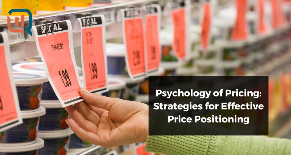 Cover image reading Psychology of Pricing: Strategies for Effective Price Positioning